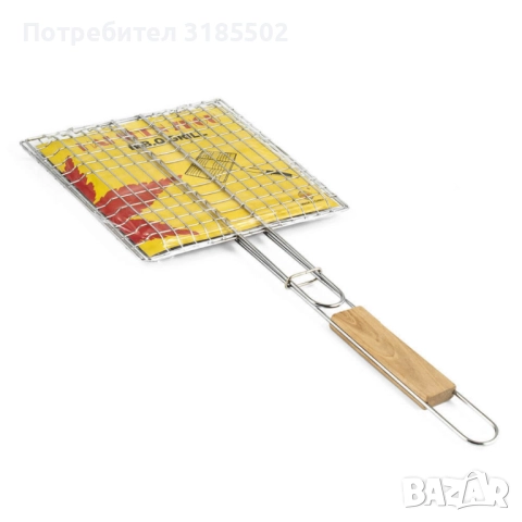 Скара за барбекю за бургери 22.5x20x52см, снимка 4 - Съдове за готвене - 51456985