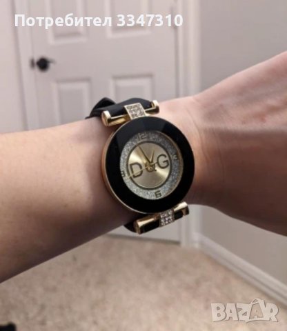 Изключително Красив Дамски Брандов Часовник с Блестящи Камъчета, снимка 5 - Дамски - 43880120