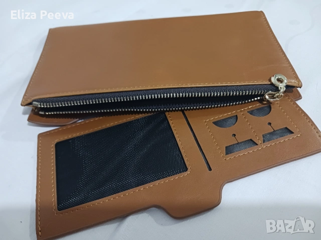 Портфейл от естествена кожа, снимка 9 - Портфейли, портмонета - 53229022