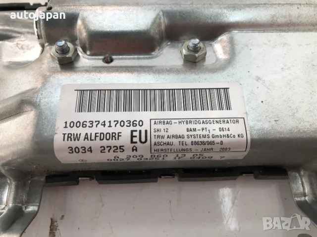 AIRBAG предна лява врата Мерцедес цлк в209, снимка 2 - Части - 47798261