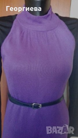 Туника/рокля в млечно лилаво🍀👗S,M🍀👗 арт.332, снимка 5 - Туники - 27906417