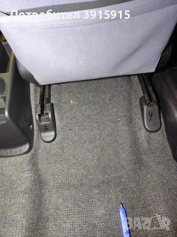 Капачки за релсите на предните седалки от Honda jazz , снимка 8 - Части - 53393225