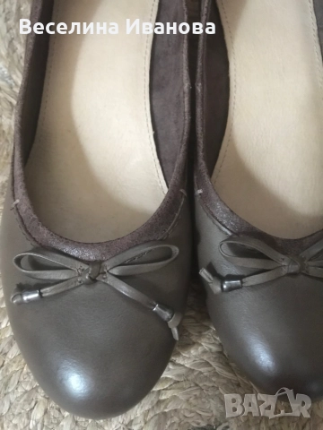 Чисто нови обувки Bata от естествена кожа, снимка 2 - Дамски ежедневни обувки - 51496114