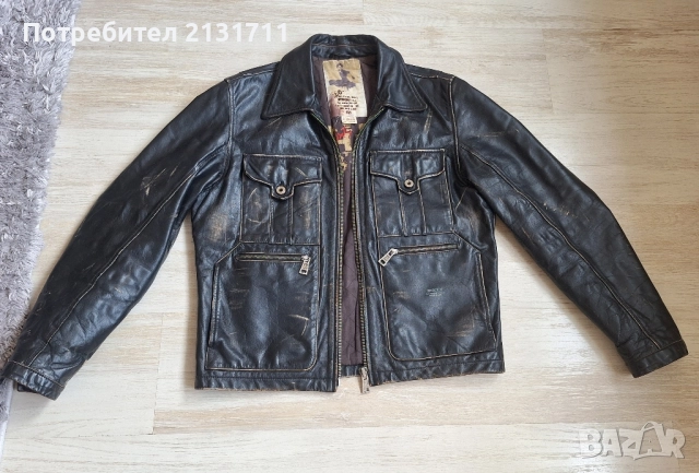 Кожено яке Miss sixty , снимка 2 - Якета - 52425488