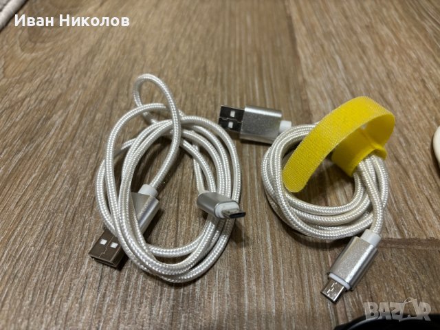 Кабели: iphone, Android, USB- mini hdmi, чинч, жак и др. , снимка 2 - USB кабели - 43980842