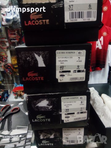 дамски обувки Lacoste нови с кутия размер 36 37 , снимка 2 - Дамски ежедневни обувки - 33012222