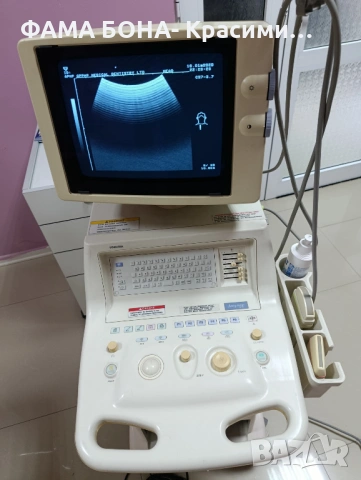 Ехограф Toshiba JustVision 400 с принтер и 2 сонди