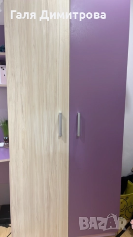 Двукрилен гардероб 