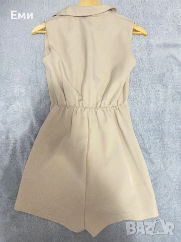 дамски бежов гащеризон , снимка 4 - Гащеризони - 53463573