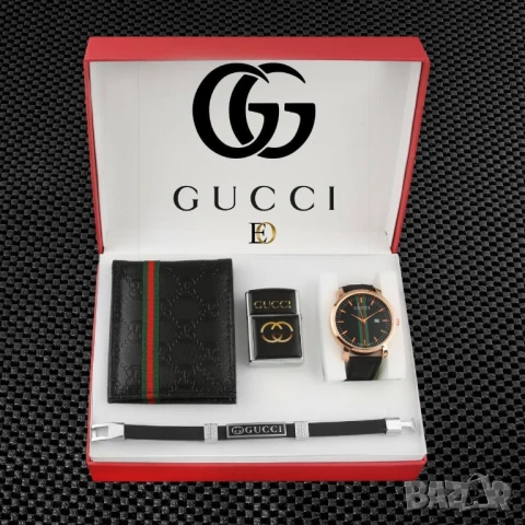 подаръчни комплекти gucci louis vuitton versace guess emporio armani , снимка 2 - Подаръци за мъже - 51396844