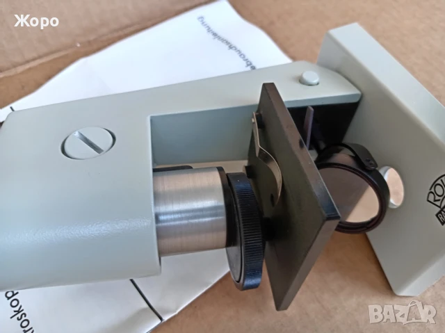 Микроскоп на Carl Zeiss DDR, снимка 14 - Медицинска апаратура - 51229046