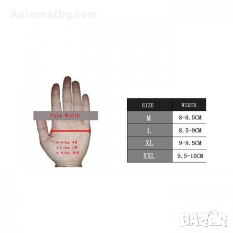 Мото ръкавици Automat, Titanium, XXL, 4 цвята, снимка 5 - Аксесоари и консумативи - 40140380