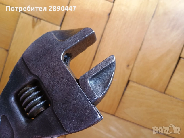 Стар американски раздвижен ключ, снимка 5 - Ключове - 53065377
