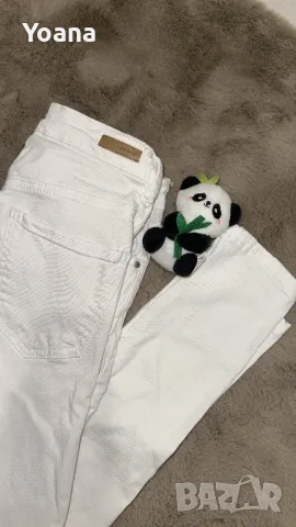 Skinny Бели дънки