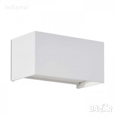 LED Стенен Осветител 24W Неутрално Бяла Светлина IP65 Бял, снимка 1