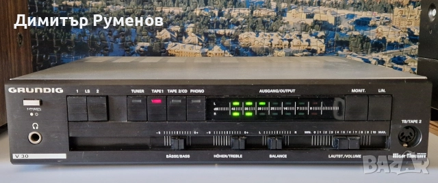 Усилвател Grundig V-30, снимка 5 - Ресийвъри, усилватели, смесителни пултове - 52942466
