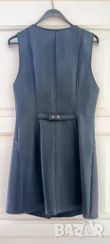 Кожен Елек туника, снимка 9 - Елеци - 49234792