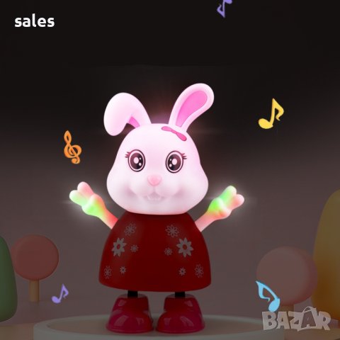 Интерактивно, пеещо и танцуващо зайче, снимка 5 - Музикални играчки - 40401893