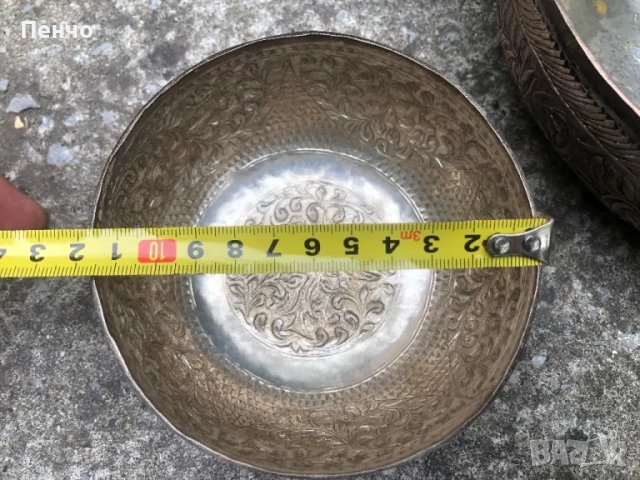 старинен ръчно чукан сервиз, снимка 18 - Антикварни и старинни предмети - 47783953