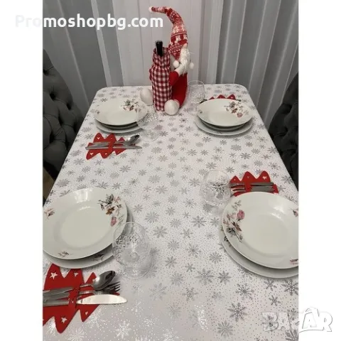 Коледен калъф за прибори комплект от 6 БРОЯ/ декорация Нова година, снимка 5 - Декорация за дома - 47693297