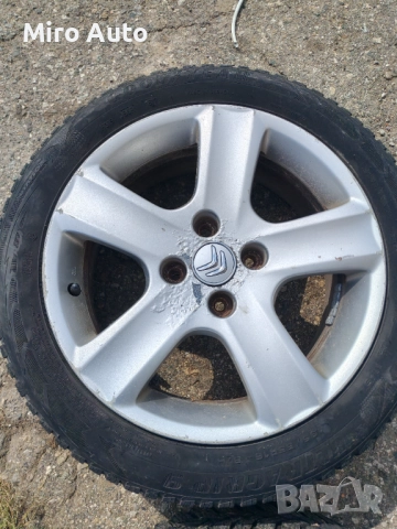 Лети джанти 16ки от Ситроен Ц3 2005г , снимка 6 - Гуми и джанти - 52255049