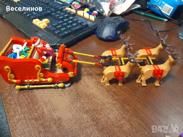 Конструктор LEGO® 40499 Шейната на Дядо Коледа, снимка 3 - Конструктори - 48252513