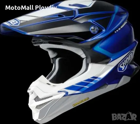 Каска SHOEI VFX-WR серия мото мотор мотокрос шлем, снимка 3 - Аксесоари и консумативи - 49220929
