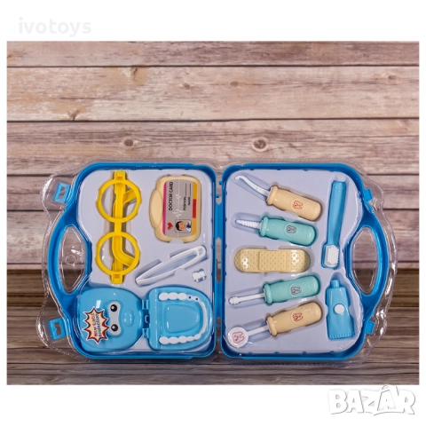 Детски зъболекарски комплект в куфарче - Код 5306