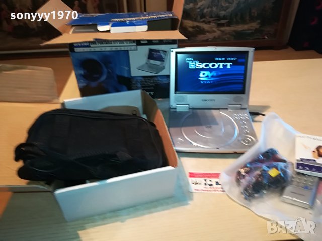 scott dvd player внос germany 0805211911, снимка 2 - Плейъри, домашно кино, прожектори - 32804303