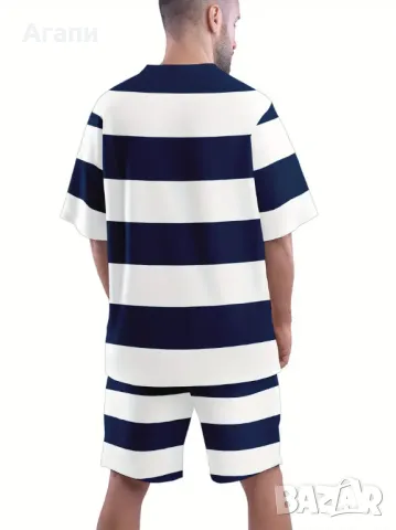 Мъжки летен спортен екип размер М внос от чужбина нов , снимка 2 - Спортни дрехи, екипи - 49483206