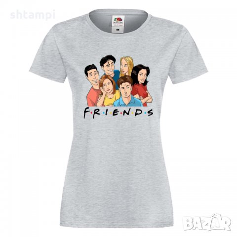 Дамска тениска Friends art 1, снимка 2 - Тениски - 33028689