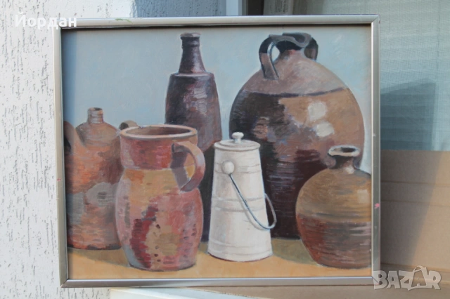 Натюрморт  масло върху платно