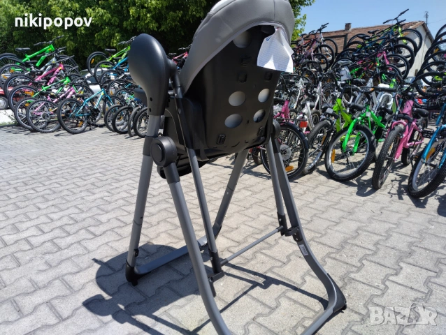 CANGAROO Стол за хранене с функция люлка NIRVANA 2в1 сив, снимка 6 - Проходилки - 53569087