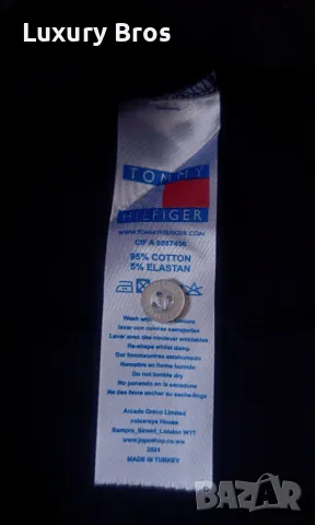 Мъжки тениски с яка Tommy Hilfiger, снимка 5 - Тениски - 48943012
