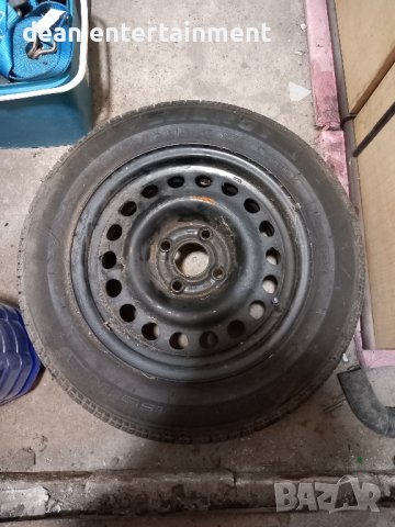 Опелова джанта 14цола със гума.michelin , снимка 4 - Гуми и джанти - 43035958