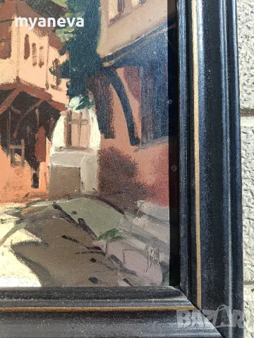 Пловдив, картини с подпис от стария град, снимка 8 - Картини - 49441110