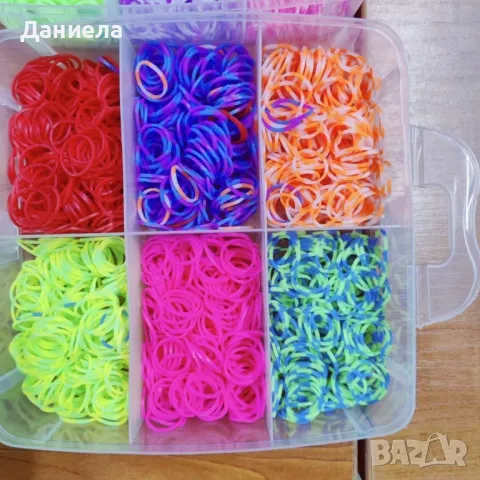 куфар с ластички за коса 4500 бр, снимка 4 - Аксесоари за коса - 49544509