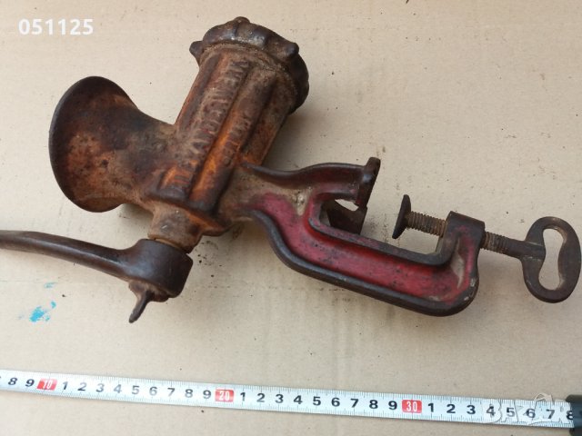 работеща немска месомелачка , снимка 12 - Антикварни и старинни предмети - 32655702