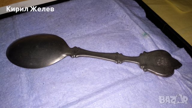 Frieling-Zinn Germany 1987г. КОЛЕКЦИОНЕРСКА ДЕКОРАТИВНА ОРНАМЕНТИРАНА Стара ЛЪЖИЦА 34015, снимка 6 - Колекции - 38883989