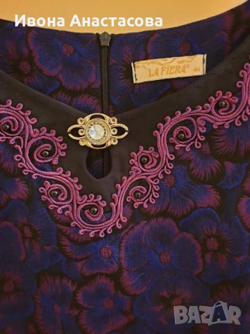 ЕЛЕГАНТНА РОКЛЯ ХХЛ, снимка 4 - Рокли - 27803885