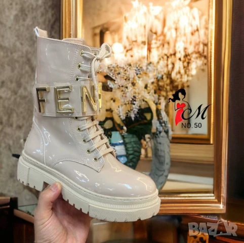 дамски боти fendi, снимка 5 - Дамски боти - 51355489
