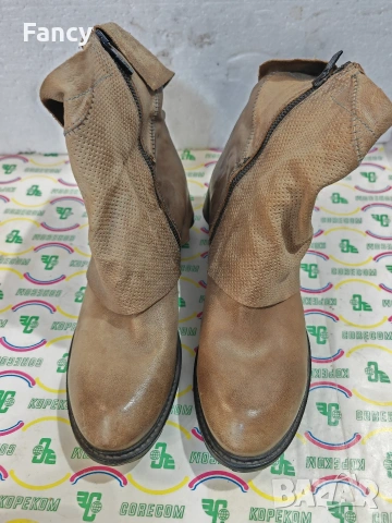 Страхотни кожени боти AS98 /42 номер , снимка 4 - Мъжки ботуши - 53335597