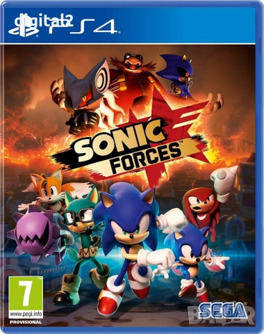 Sonic Forces (PS4) / /PS4 / Игра / Нова Запечатана 