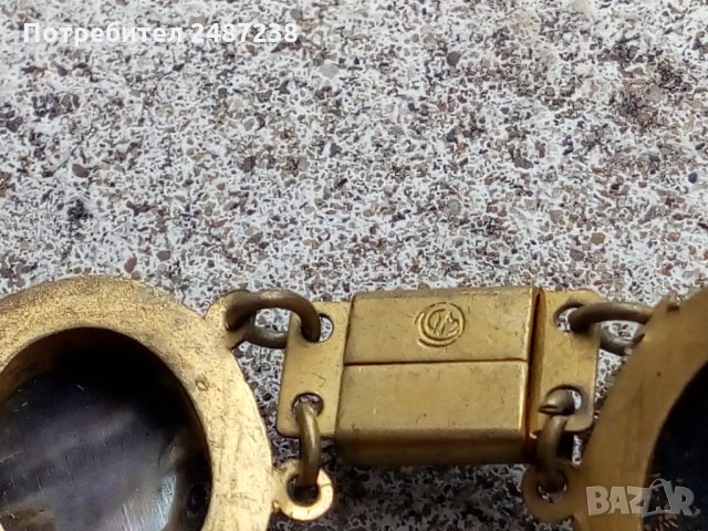 Гривна със седефени камеи, снимка 3 - Гривни - 32221869