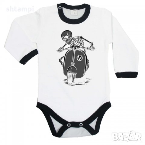 Бебешко боди VESPA Zombie 1, снимка 3 - Бодита за бебе - 33255851