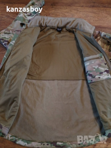 Mil-Tec Jacket Delta Fleece Multitarn - ловно софтшел яке КАТО НОВО 2ХЛ, снимка 10 - Якета - 52496590