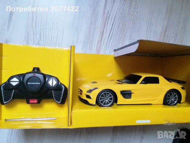 Мерцедес sls amg радио управляем , снимка 3 - Коли, камиони, мотори, писти - 38891886