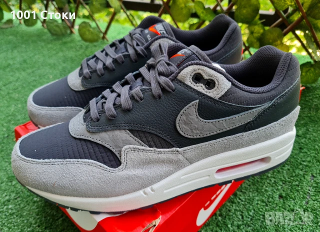 Nike Air Max 1 Premium 42.5номер  Стелка 27см  Нови в кутия 100% Оригинални  160лв., снимка 3 - Маратонки - 50961525