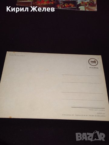 Две стари картички Палма де Майорка, ресторант пицария в Милано много красиви 41649, снимка 4 - Колекции - 43100437