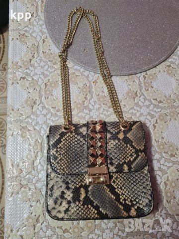 Чанта естествена кожа